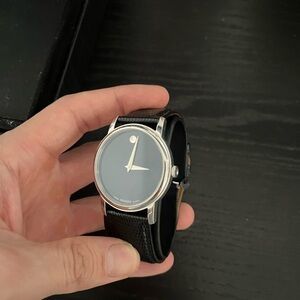 Movado Classic Museum (leather strap)